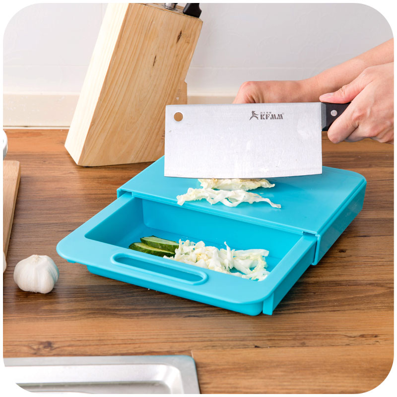 Over-Sink Cutting Board with Colander