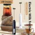 Electric Milk Frother & Steamer — Handheld
