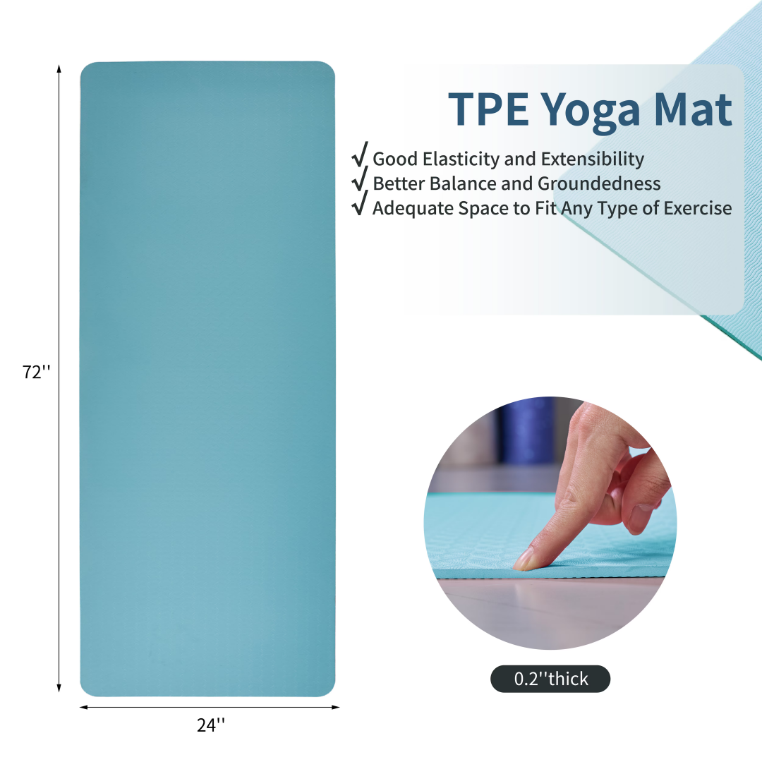 TPE Non-Slip Yoga Mat
