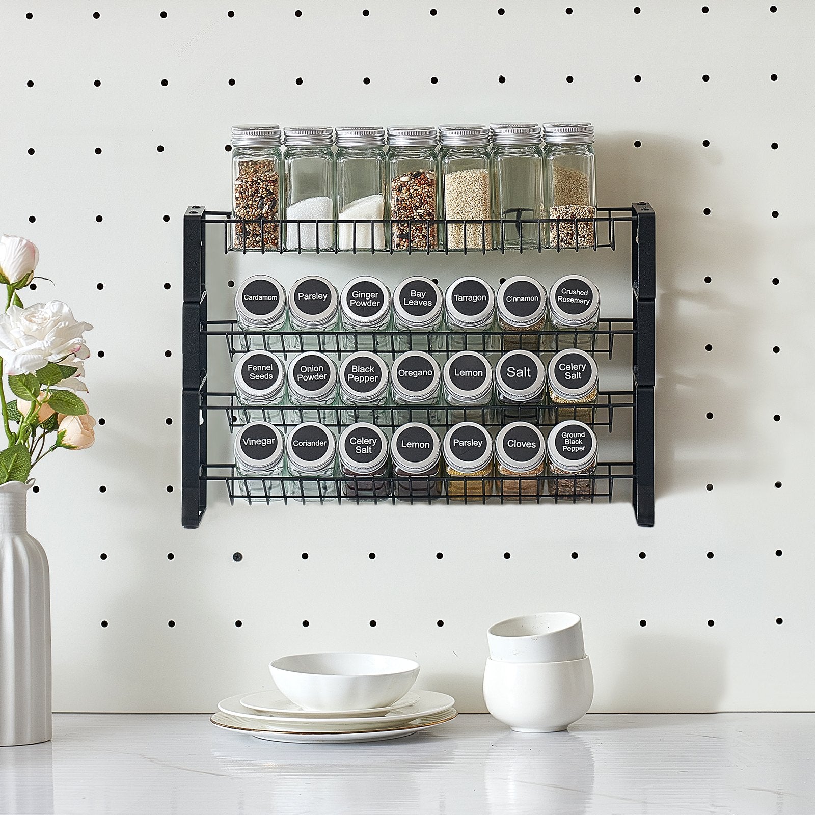 Rotating Spice Rack Organizer - Product View