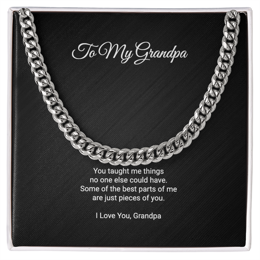 To My Grandpa — The Best Parts Of Me Are Pieces Of You