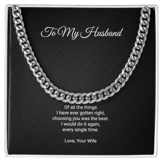 To My Husband — The Best Thing I Ever Got Right