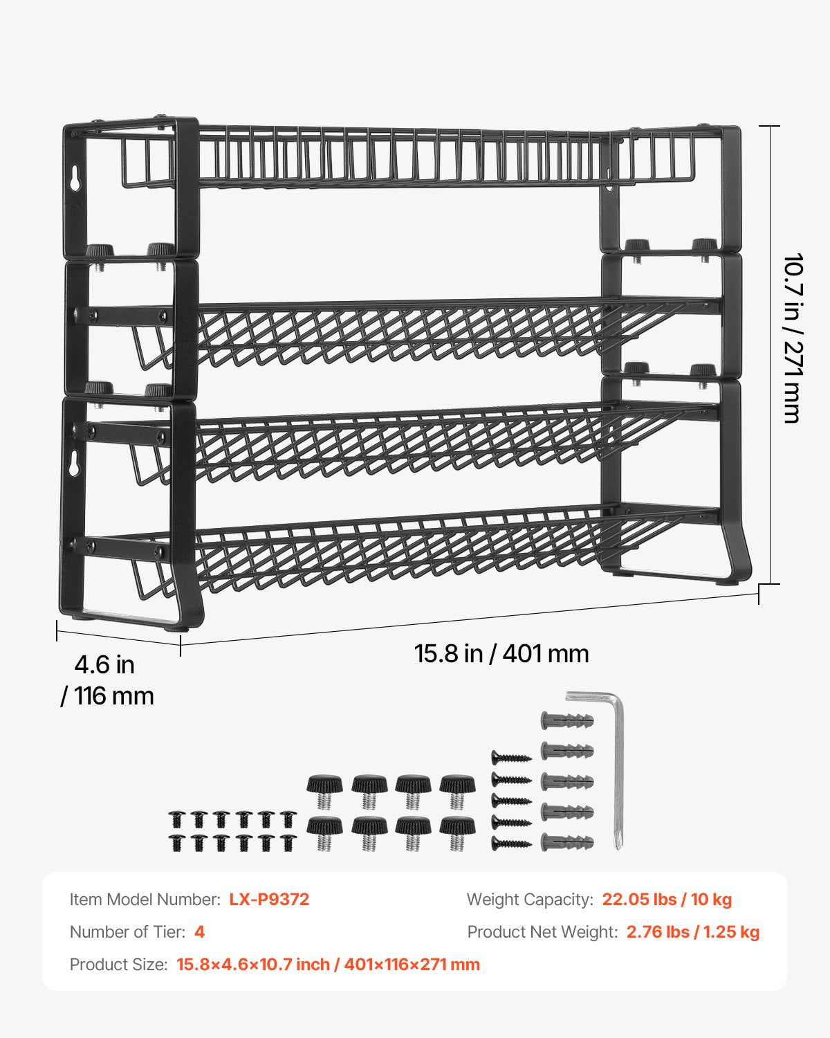 Rotating Spice Rack Organizer - In Use