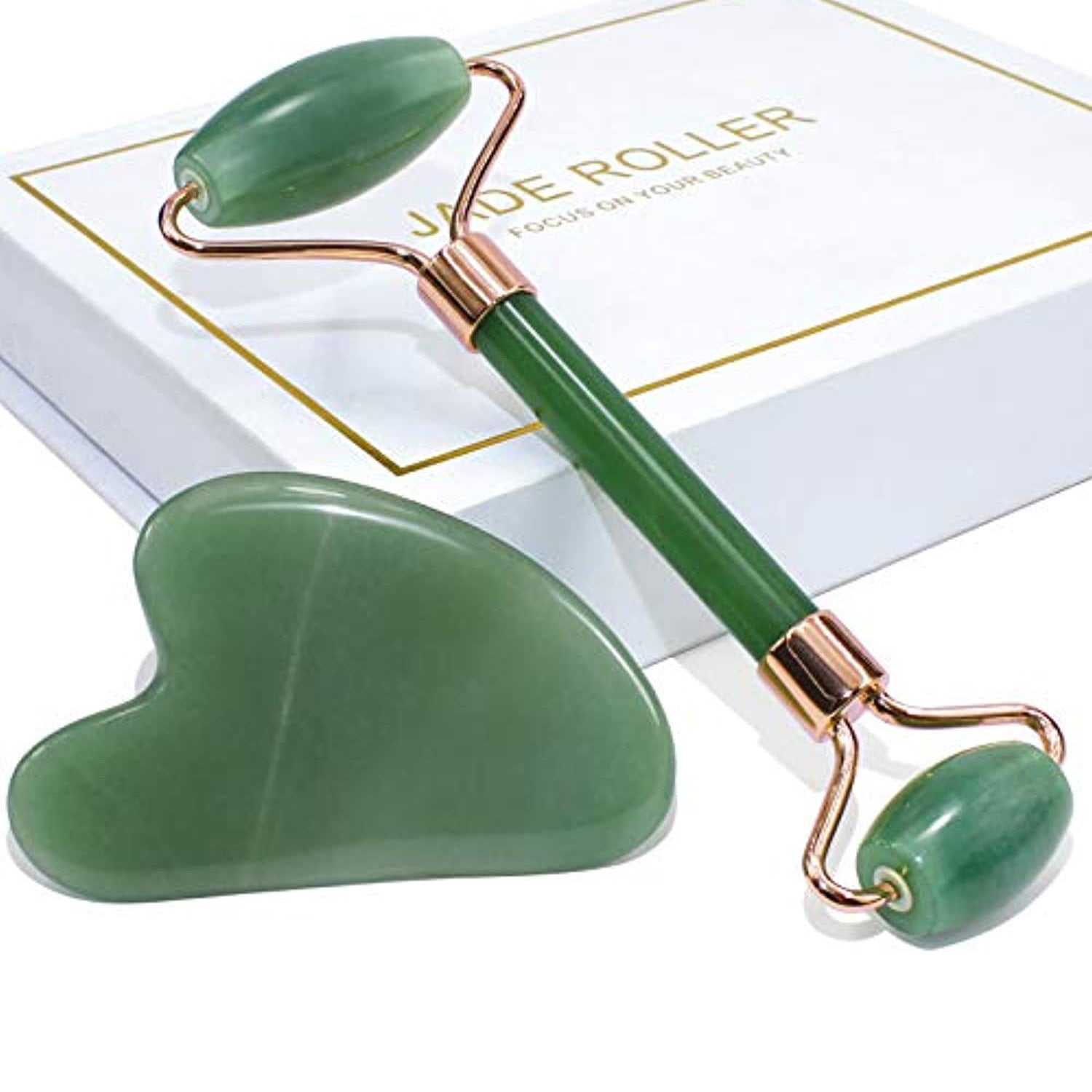 Jade Roller & Gua Sha Set