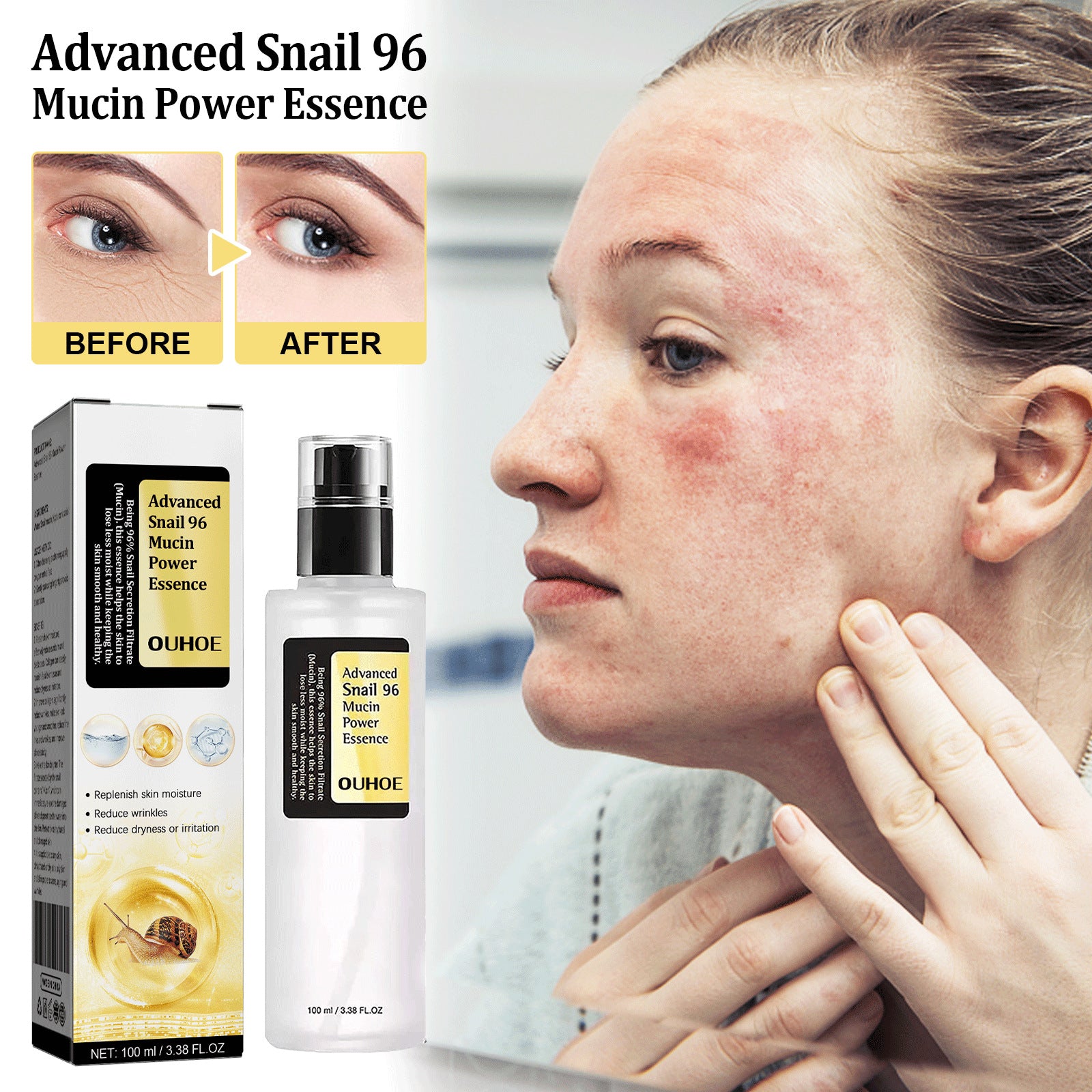 Snail Mucin Collagen Repair Serum